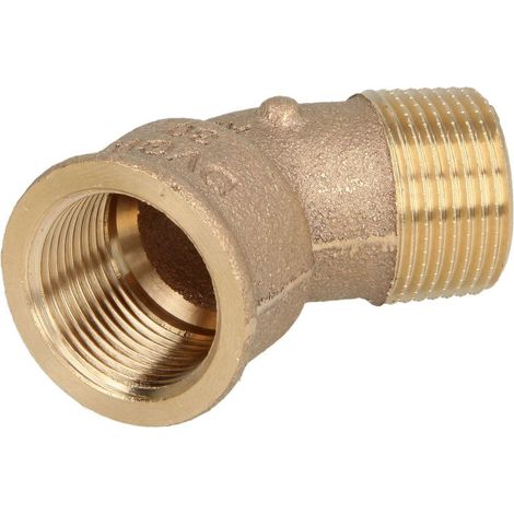 Viega Bogen 45 Grad 3121, R 3/4" x Rp 3/4", Rotguss