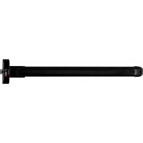 Fermeture anti-panique : Idea Push NF EN 1125 - ISEO - 2 ou 3 points modulables barre 1170mm - Noir 9005