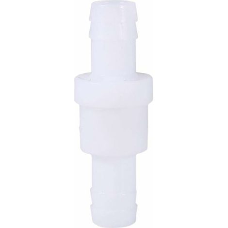 Clapet Anti-Retour Intégré en Plastique de 12 mm Clapet Anti-Retour sans Retour pour l'eau, Le Carburant, Le Liquide, l'Air (1/5)