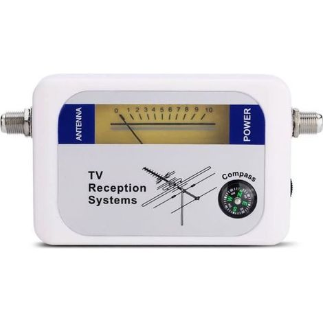 Compteur de signal DVB-T - Qiilu - Mini - Antenne numérique - Détecteur de signal - Portable (1/4)
