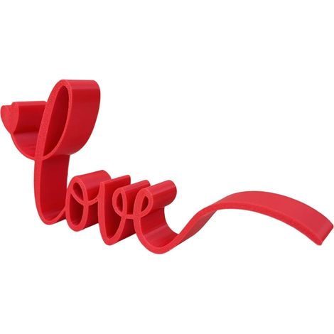 Décoration Saint-Valentin Ornements Romantiques Rouges pour Intérieur Ornement De Table Avec Une Lettre Pour Maison, Chambre, Bureau, Hôtel, Salle à Manger, Fête (1/5)