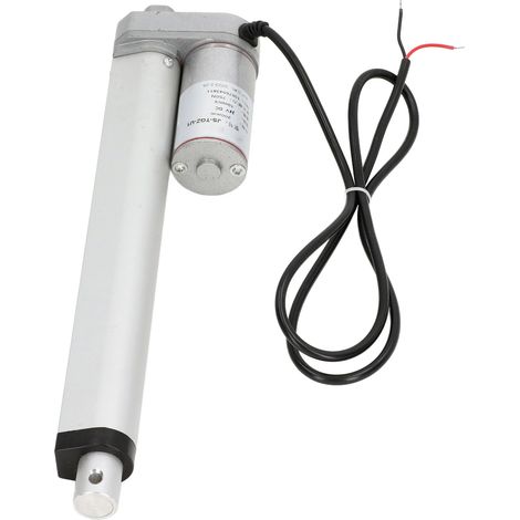 Actionneur linéaire blanc, course de 200 mm, moteur 750 N, IP65, pour canapé électrique cylindrique, kit de commande à distance 24 V (1/5)