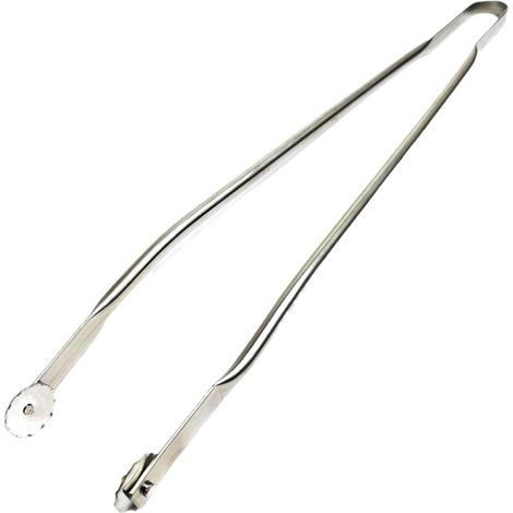 40cm BBQ Tongs, BBQ Utensils, 304 Stainless Steel BBQ Tongs, Meat Tongs (1/4)