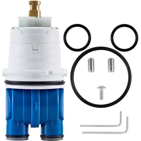 RP19804 Cartouche de douche compatible avec les robinets Delta Faucet 1300/1400 Series Baignoire et douche, convient aux valves brutes Delta Select Monitor (1993-2007) (1/5)