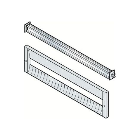 Kit Plastron 150mm x 750mm+Rail DIN pour Coffret Gemini Taille 4/5 1SL0309A00 ABB 150309