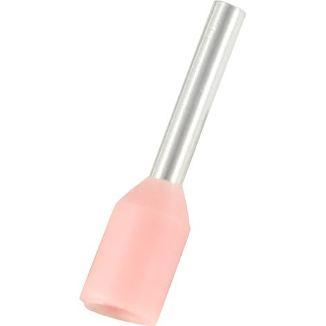 Embout de câblage RS PRO, 0.34mm², Rose, longueur 6mm