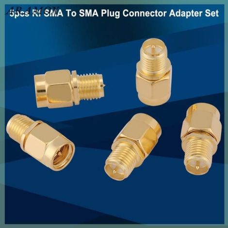 Connecteur coaxial RF - - SMA Male à RP SMA Female - 5 pièces - 50OHM - 0-6GHz (1/4)