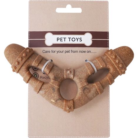 Jouet à mâcher pour animaux de compagnie, durable et indestructible, marron foncé (1/5)