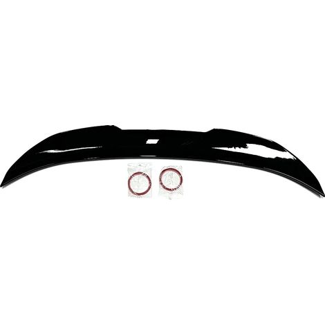 Spoiler trasero para portón trasero, diseño aerodinámico, fácil instalación, color negro. (1/2)