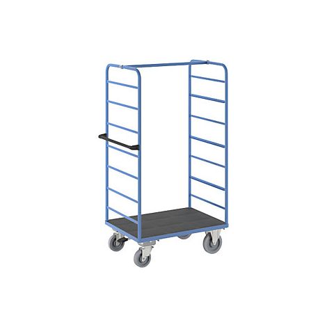 eurokraft pro  Carrello a ripiani  2 sponde  con bloccaggio
