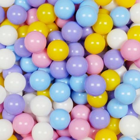 Balles De Piscine - Diamètre 7 Cm - Non Toxique - Pour Piscine Sèche Trampoline Bain - 100 Pièces (1/3)