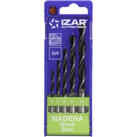 Brocas para Madera IZAR Juego 5 pz (1/4)