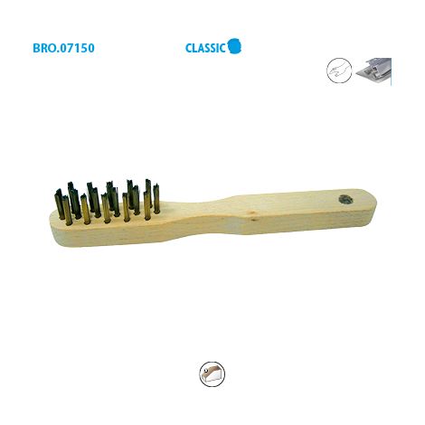 BROSSE A BOUGIE ACIER LAITONNE 185MM - 15883 (1/3)