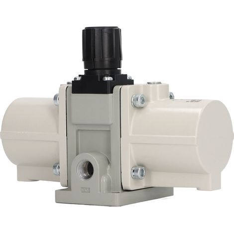 Pneumatisches Boost-Ventil mit Manometer und Schalldämpfer, SMC-Typ, Druckluft-Druckerhöhungsventil (1/5)