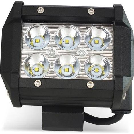 Faro LED 4x4 Todoterreno - 18W - 10-40V DC - 4 Pulgadas -