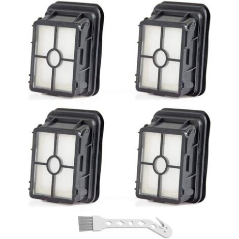 Bissell Crosswave 4 pièces 1866 1866F Filtres de Rechange Lavable pour les Aspirateurs Bissell CrossWave 3-en-1 Multi-Surface 17132 et Pet Pro 2225N