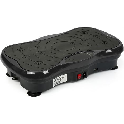 Attrezzatura da allenamento oscillante dimagrante da tavolo con piattaforma vibrante,modello a farfalla LCD con altoparlante Bluetooth USB standard UE