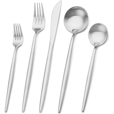 20-teiliges Edelstahl-Besteckset, Küchenutensilien-Set