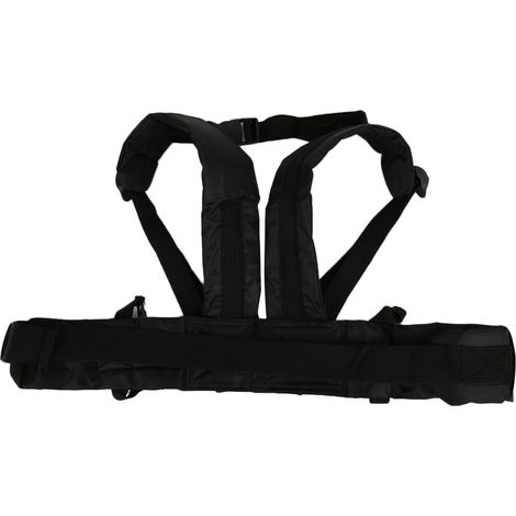 Ceinture de sécurité pour bébé moto, hauteur réglable, harnais de sécurité pour vélo électrique enfant (noir) (1/5)
