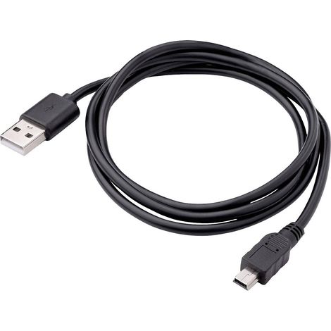 Akyga Câble USB USB-A mâle, USB-Mini-B mâle 1.00 m noir AK-USB-22 (1/3)