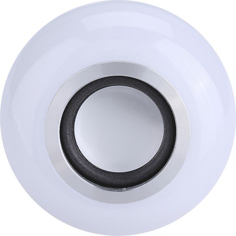 Ampoule LED RGB 12W avec haut-parleur Bluetooth sans fil et télécommande pour écouter de la musique. (1/5)