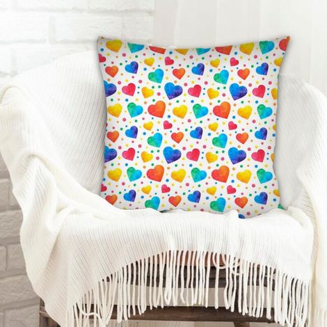 Housse de coussin sans coussin lavable pour canapé chambre à coucher salon décoration de la saint-valentin (1/5)
