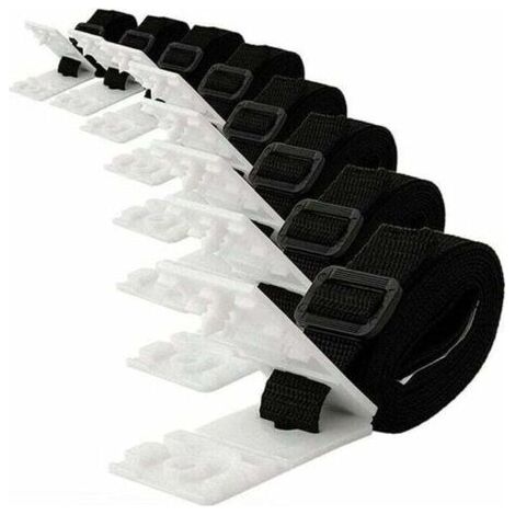 Universal Pool Cover Roller Befestigungsgurt Kit Schwimmgürtel für Outdoor-Ausrüstung