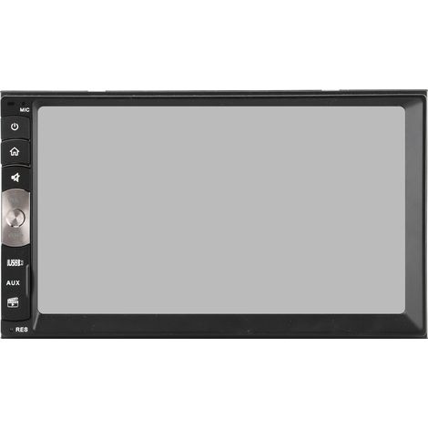 Autoradio MP5 2Din 7 Pouces HD Écran Tactile Numérique, Radio FM Multimédia, USB/Carte Mémoire/Bluetooth (1/5)