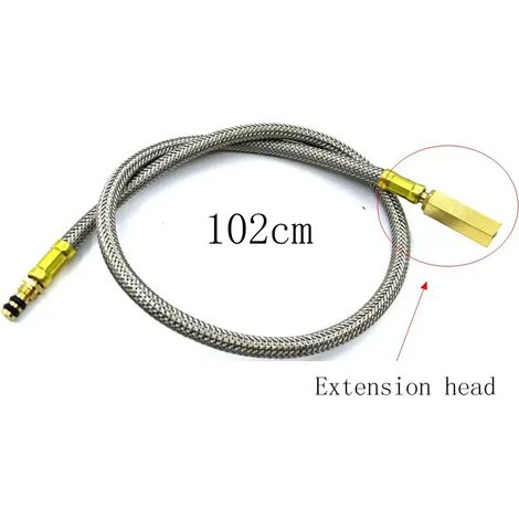 Adaptateur de brûleur pour réchaud à gaz d'extérieur Brainded Hose Connectoe, compatible avec les réchauds de camping portables et les réservoirs de gaz. (1/5)