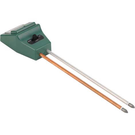 Bodenmessgerät 3-in-1: pH-Meter, Feuchtigkeits- und Lichtdetektor – das ideale Werkzeug für Garten und Landwirtschaft (1/5)