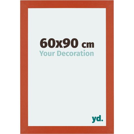 Cadre Puzzle 60x90 cm - cm - Orange - MDF - Mura. (1/5)