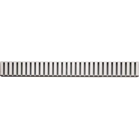 Alca - Grille pour bac à douche linéaire 145 cm, acier inoxydable mat LINE-1450M (1/3)