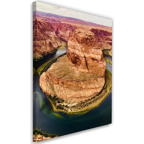 Tableau sur toile Grand Canyon Montagne Nature 40x60 (1/5)