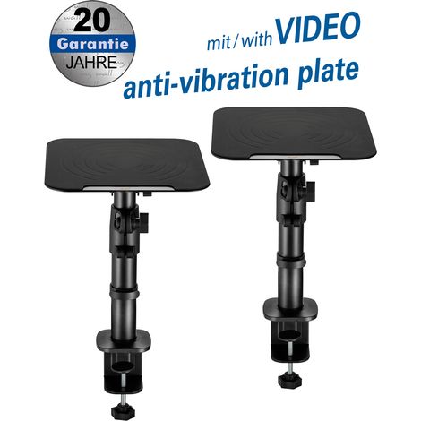 2 Ständer für Lautsprecher Lasten bis zu: 15 kg, höhenverstellbar: 264 - 405 mm, Inhalt: 2 Stücke
