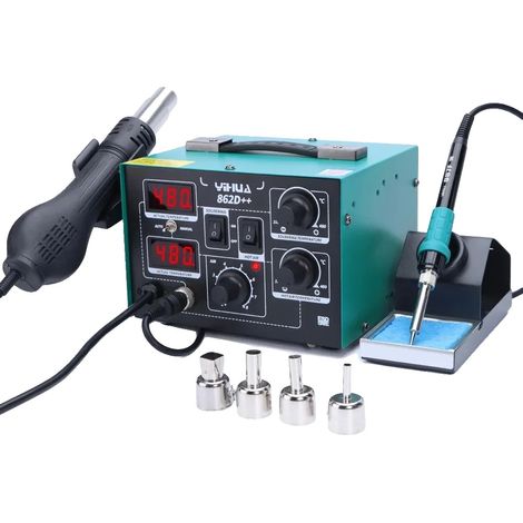 Fer à souder, Station électrique, Kit de réparation DIY, 862D  SET01, 220V UE (1/2)