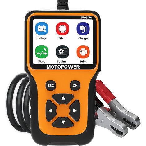 12-V-Autobatterie-Lasttester und Lichtmaschinenanalysator (1/5)