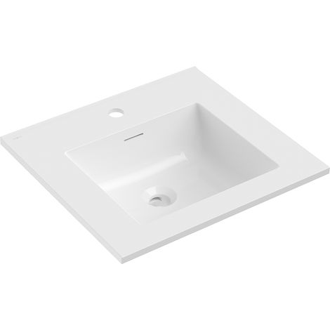 Mexen Otis lavabo da incasso 51 x 46,5 cm, bianco lucido - 25185000 (1/3)