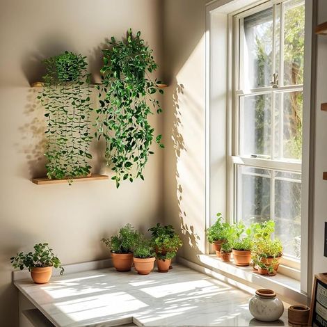 Plante Artificielle Tombante Plantes Pot Bureau (1/2)