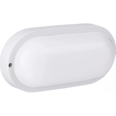 plafoniera led da esterno eglo "boschetto" bianco 4000k
