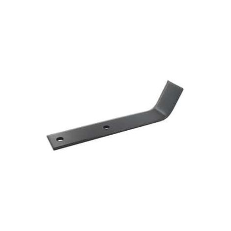 Cuchillo de fresas izquierdo para motocultor adaptable a Staub - L: 210 mm. Tipo escardador.
