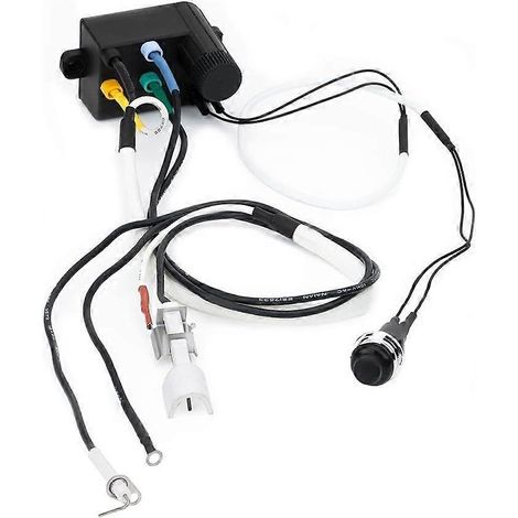 Kit d'allumage électronique compatible avec les barbecues Weber 220 et 320, panneau de commande frontal monté, pièce de rechange 7643, réf. : 3769 (1/5)