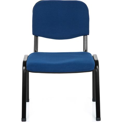 [NEUWERTIG] B-Ware hjh OFFICE Konferenzstuhl Stuhl Besucherstuhl XT 600 XL blau große Sitzfläche (1/2)