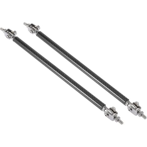 Lenkstange – 2er-Set – Aluminiumlegierung – Verstellbar 27,9–33 cm – Für vordere Stoßstange – Schwarz (1/5)