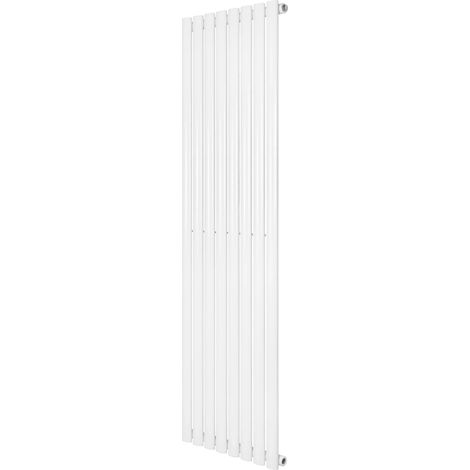 Oval Single Column Radiator - 1600 x 480mm - White (1/5)