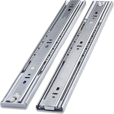 Glissières de tiroir métalliques robustes à extension complète, billes (1/5)