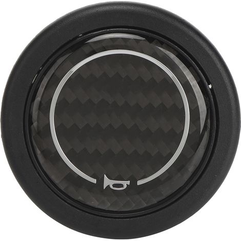 Kit de bouton de klaxon en fibre de carbone à 6 boulons pour volants Nardi, pièces détachées automobiles (1/5)