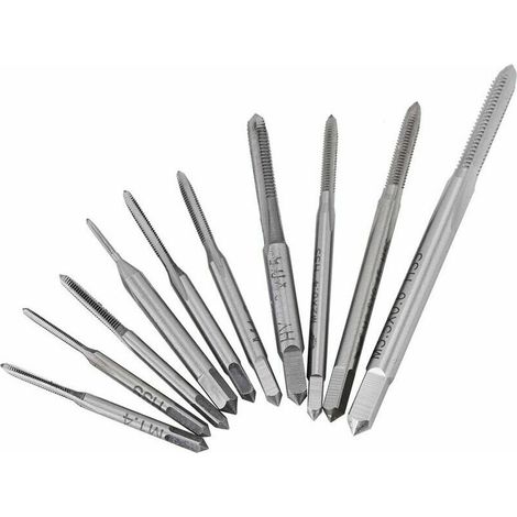 Fraise conique M1-M3.5 in titanio, 3 pezzi, 10 standard diversi, filettatura elicoidale (1/3)