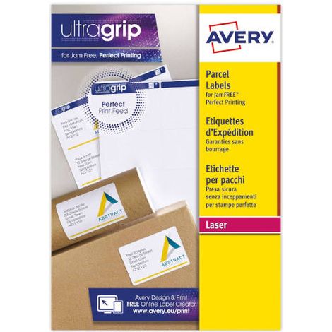 Avery L7651-15 etiqueta para dirección Blanco Etiqueta autoadhesiva (1/2)