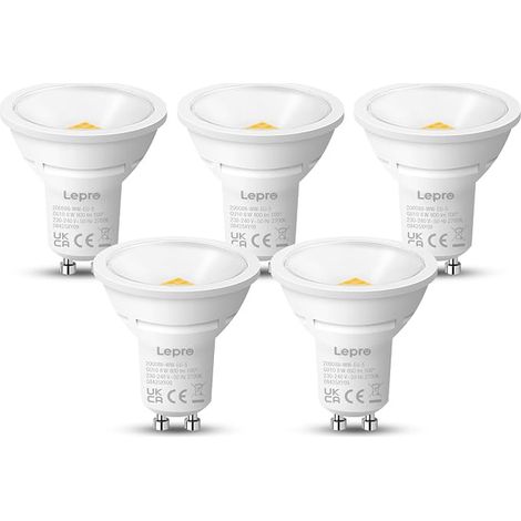 GU10 8W 800lm Warm White Light Bulb (1/5)