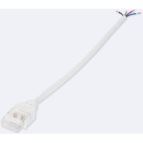 Conector Hipopótamo con cable para Tira LED RGB 12/24/220V SMD Silicone FLEX Ancho 12 mm 12 mm (1/2)